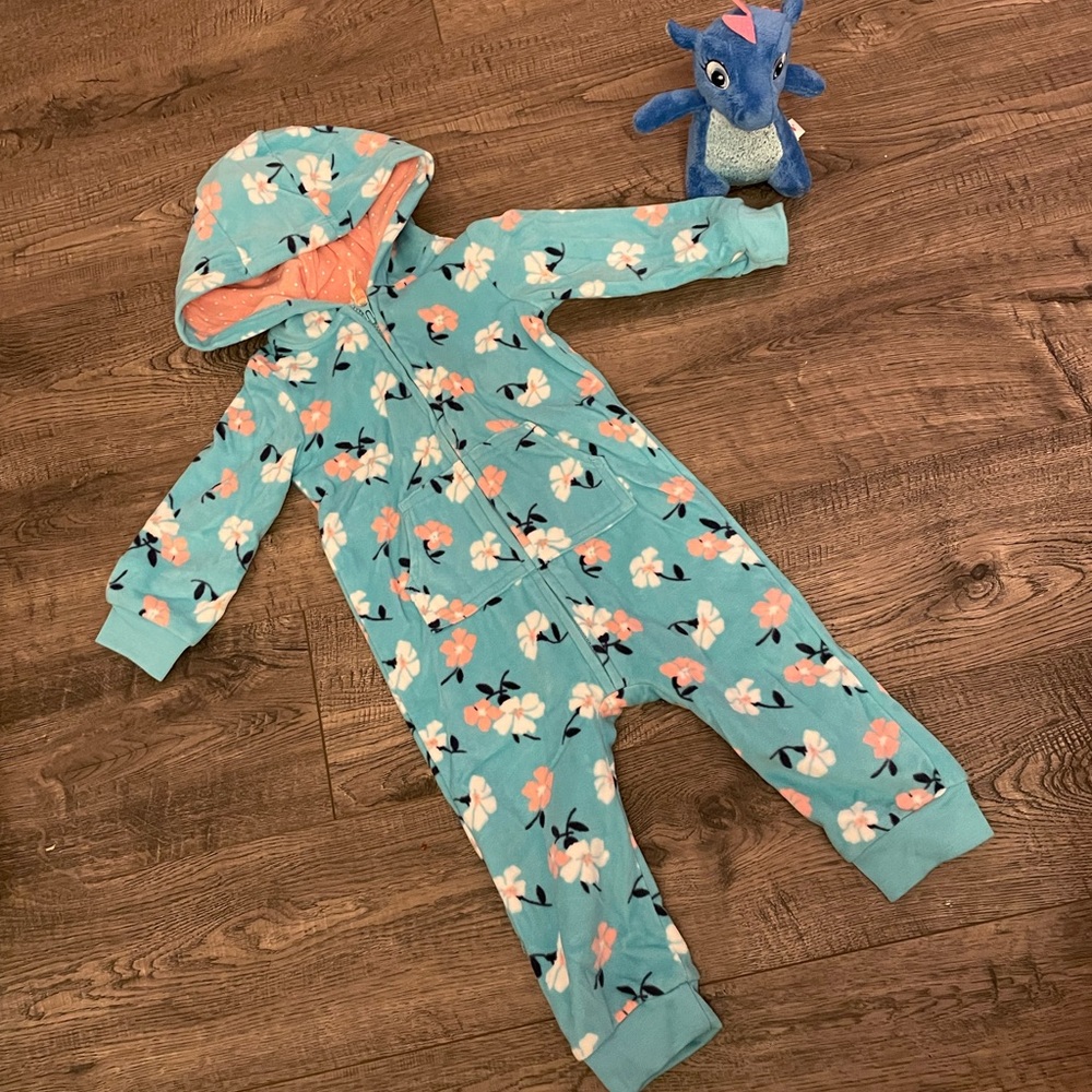 CARTERS HOODY ONESIE